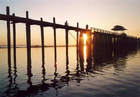 U Bein teak bridge