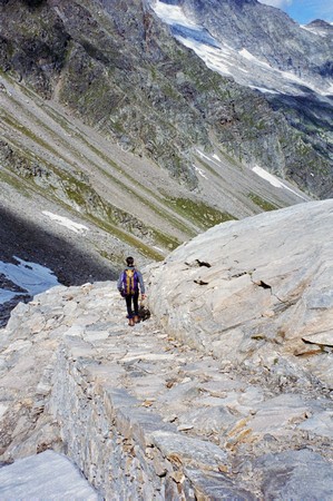The Tour of Monté Rosa; one of the great Alpine tours