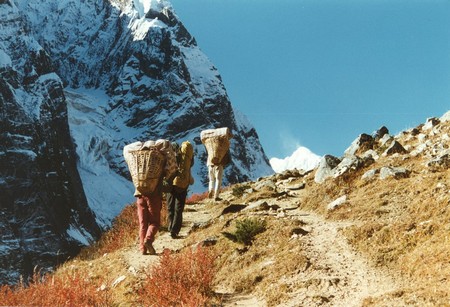 The first Manaslu Circuit