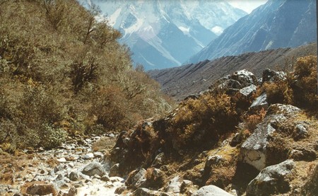 The first Manaslu Circuit