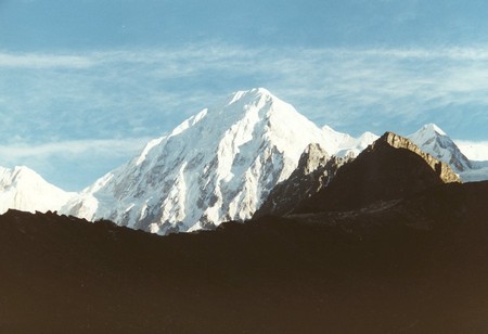 The first Manaslu Circuit