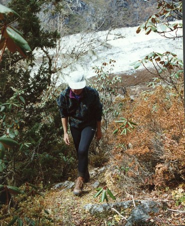 The first Manaslu Circuit