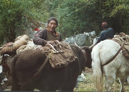 The first Manaslu Circuit
