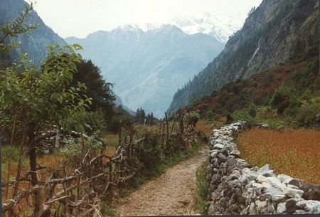 The first Manaslu Circuit