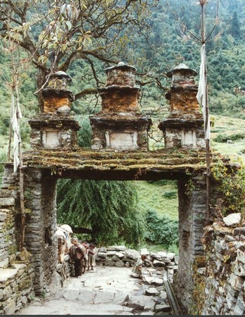 The first Manaslu Circuit