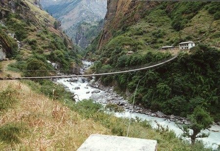 The first Manaslu Circuit