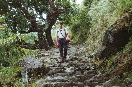 The first Manaslu Circuit