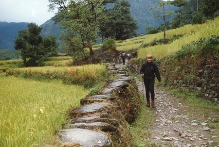 The first Manaslu Circuit