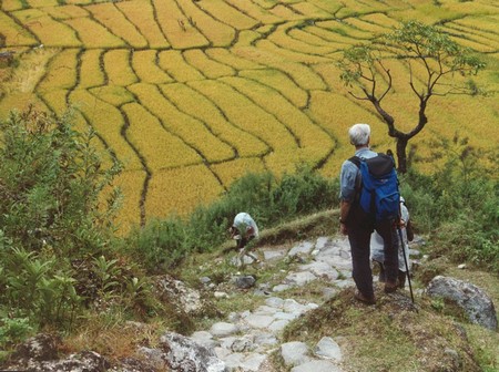 The first Manaslu Circuit