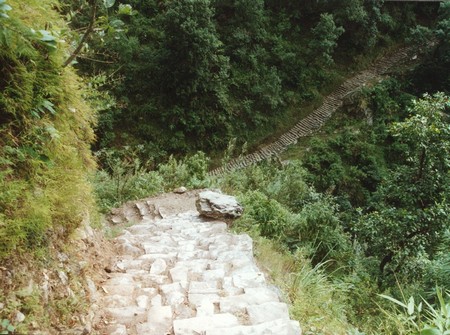 The first Manaslu Circuit