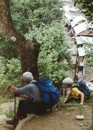 The first Manaslu Circuit