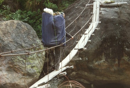 The first Manaslu Circuit