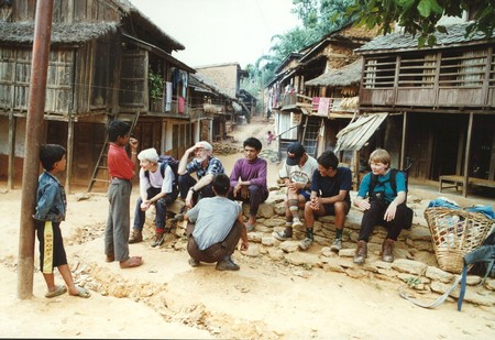 The first Manaslu Circuit