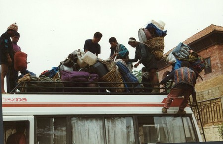 The first Manaslu Circuit