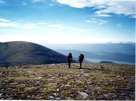 Scotland; coast to coast without paths