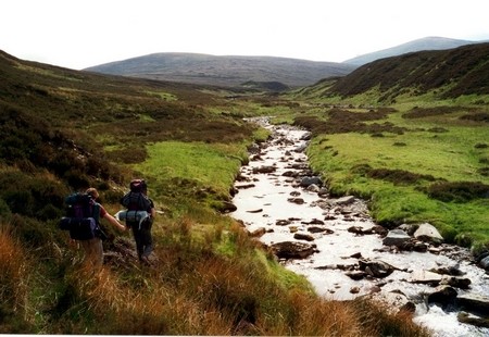 Scotland; coast to coast without paths