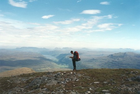 Scotland; coast to coast without paths