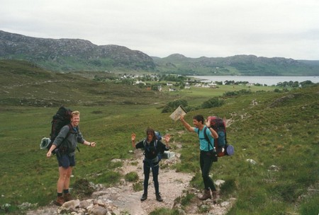 Scotland; coast to coast without paths