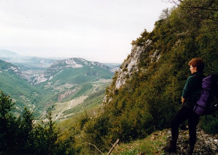 A winter hike in the Vercors, France