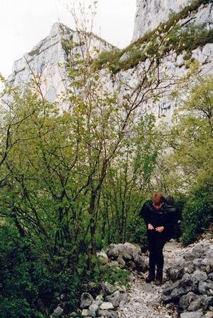A winter hike in the Vercors, France