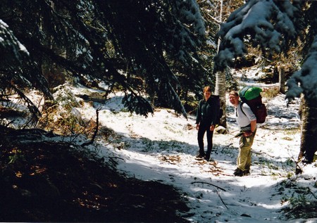 A winter hike in the Vercors, France