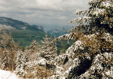 A winter hike in the Vercors, France