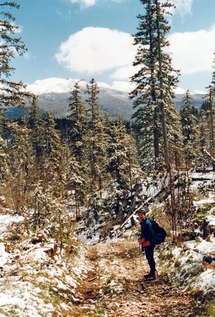 A winter hike in the Vercors, France