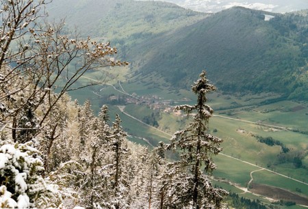 A winter hike in the Vercors, France